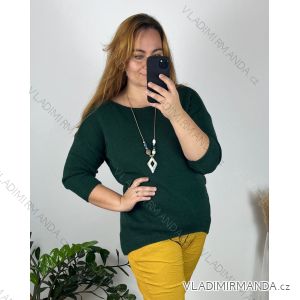 Oversize-Pullover für Damen mit Aufdruck (M / L ONE SIZE) ITALIAN FASHION IMB22KELLY