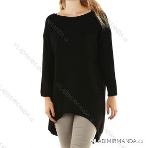 Strickpullover dünner Rollkragen Langarm Damen (L / XL ONE SIZE) ITALIAN FASHION IMD211110