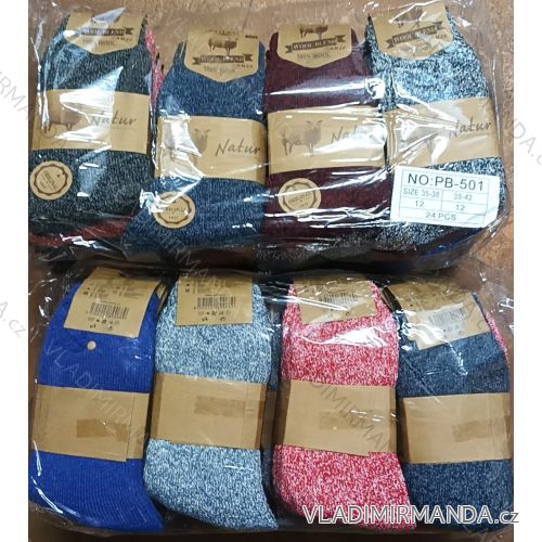 Warme Wollsocken für Damen (35-42) AMZF AMZF24PB501