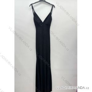 Trägerloses, glitzerndes langes Partykleid für Damen (Einheitsgröße S/M) ITALIAN FASHION IMPSH246567