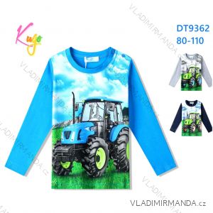 T-Shirt Langarm mit Pailletten Baby Mädchen (80-110) KUGO M0195