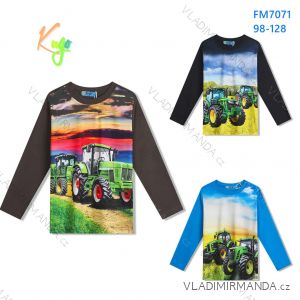 T-Shirt mit langen Ärmeln Kinder Mädchen Mädchen (98-128) KUGO HL9309