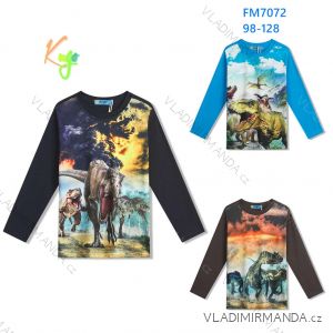 T-Shirt mit langen Ärmeln Kinder Mädchen Mädchen (98-128) KUGO HL9309