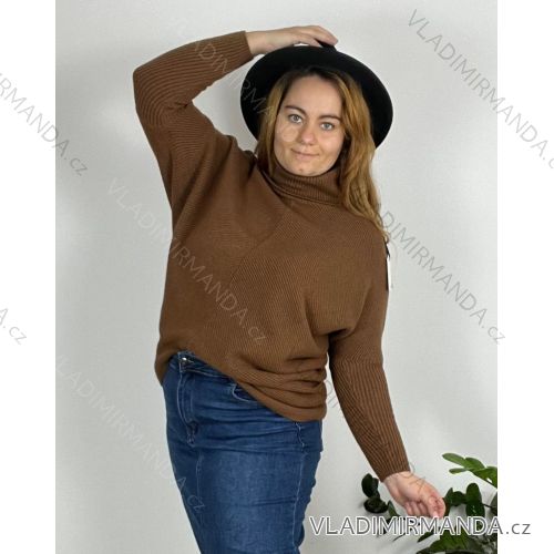 Oversize-Pullover für Damen mit Aufdruck (M / L ONE SIZE) ITALIAN FASHION IMB22KELLY