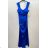 Trägerloses langes Partykleid aus Satin für Damen (44/46 EINHEITSGRÖSSE) ITALIAN FASHION IMPSH246357XL