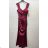 Trägerloses langes Partykleid aus Satin für Damen (44/46 EINHEITSGRÖSSE) ITALIAN FASHION IMPSH246357XL