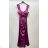 Trägerloses langes Partykleid aus Satin für Damen (44/46 EINHEITSGRÖSSE) ITALIAN FASHION IMPSH246357XL