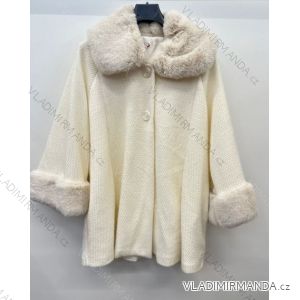 Langärmeliger Winter-Lammmantel für Damen (S/M EINHEITSGRÖSSE) ITALIAN FASHION IMPSH23556A