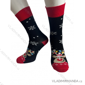 Frohe Weihnachten Herrensocken (39-41,42-46) POLISH FASHION DPP24SOB