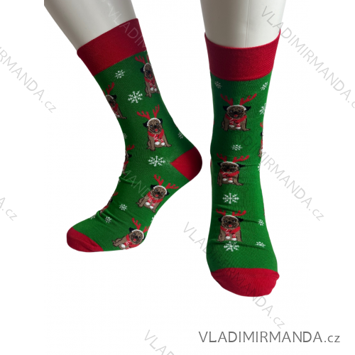 Frohe Weihnachten Herrensocken (41-43,44-46) POLISH FASHION DPP24MOPS