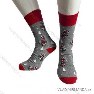 Frohe Weihnachten Herrensocken (41-43,44-46) POLISH FASHION DPP24MYVAL