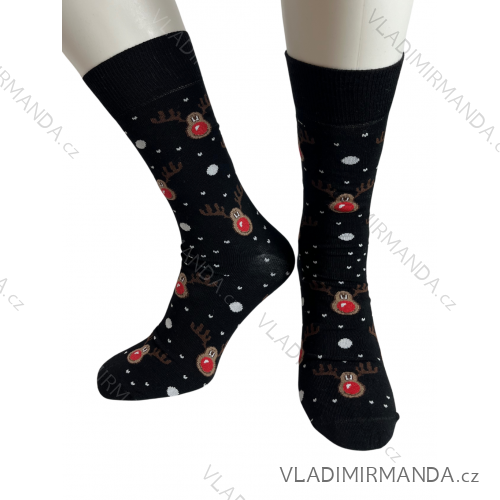 Frohe Weihnachten Herrensocken (39-41,42-46) POLISH FASHION DPP24RUBY