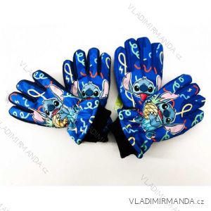 Rukavice lyžařské prstové spiderman dětské chlapecké (3-8let) SETINO SP-A-GLOVES-212