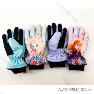 Rukavice lyžařské prstové frozen dětské dívčí (3-8let) SETINO FR-A-GLOVES-211