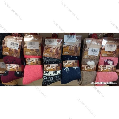 Warme Wollsocken für Damen (35-38, 39-42) PESAIL PES24DW00