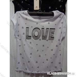 T-Shirt Kurzarm Damen (m-2xl) AMBITIONFLY MA117N27327
