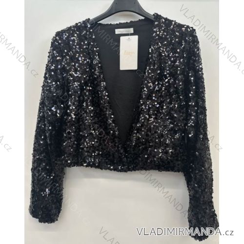 Damen-Bolero mit langen Ärmeln (S/M EINHEITSGRÖSSE) ITALIAN FASHION IMPSH235440