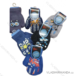 Handschuhe Fäustlinge dünne Kinder Jungen (14 cm) SAN22R7453