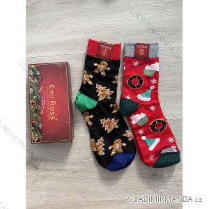 Socken in einer Geschenkbox mit Weihnachtsmotiv (39/43) ECC-1981MC