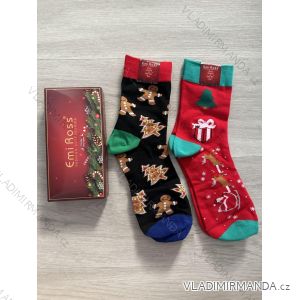 Socken in einer Geschenkbox mit Weihnachtsmotiv (39/43) ECC-1981MC