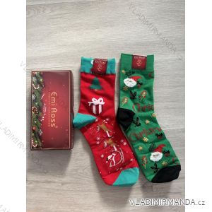 Socken in einer Geschenkbox mit Weihnachtsmotiv (39/43) ECC-1981MC