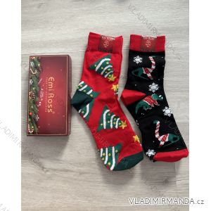 Socken in einer Geschenkbox mit Weihnachtsmotiv (39/43) ECC-1981MC