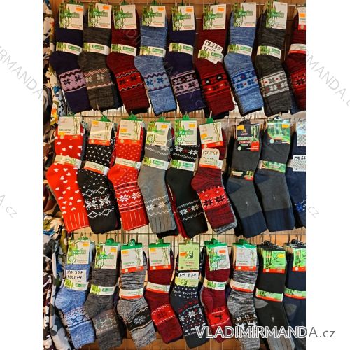 Warme Wollsocken für Damen (35-42) AMZF AMZF24PB501