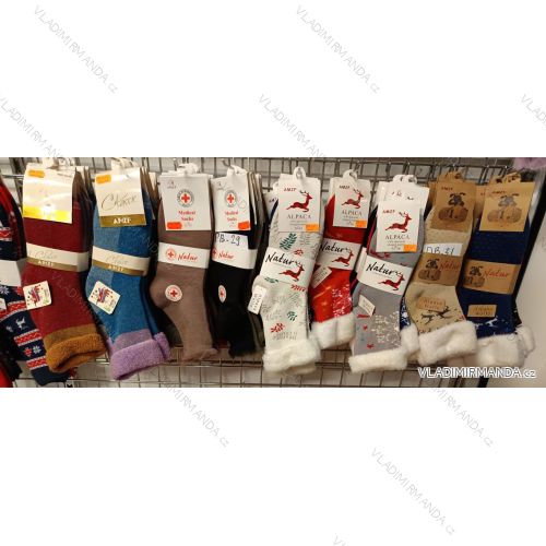 Warme Wollsocken für Damen (35-42) AMZF AMZF24PB501