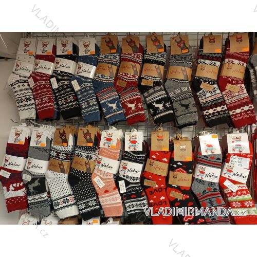 Warme Wollsocken für Damen (35-42) AMZF AMZF24PB501