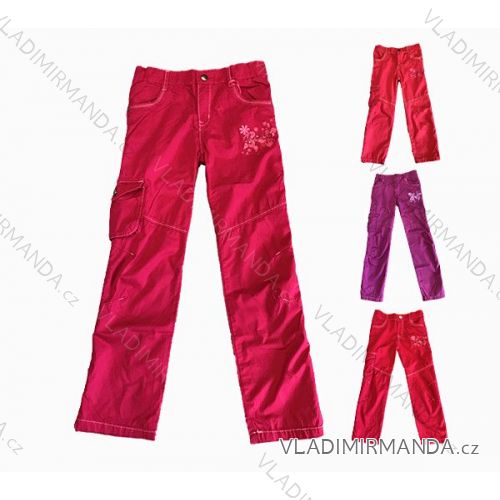 Spring Pants Kinderhosen und Welpen Mädchen Baumwolle (110-146) KUGO JK036