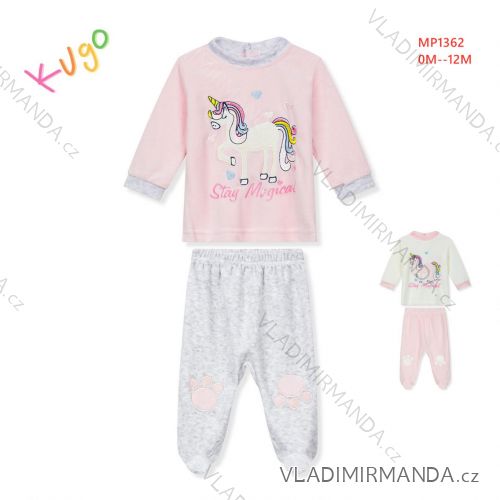 T-Shirt mit langen Ärmeln Kinder Mädchen Mädchen (98-128) KUGO ML7227