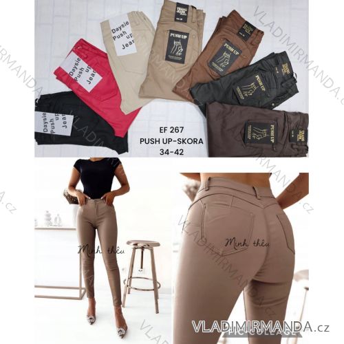 Lange Lederhose für Damen (34-42) DAYSI DAY24EF267