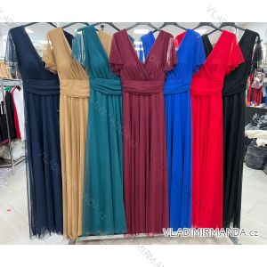 Sommerkleid Carmen aus Musselin für Damen (Einheitsgröße S/M) ITALIAN FASHION IMWE231506