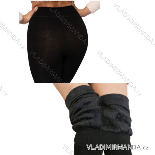 Isolierte Bambus-Leggings für Damen (M/L-XL/2XL) AURA.VIA AURA23NH870 schwarz XL/2XL