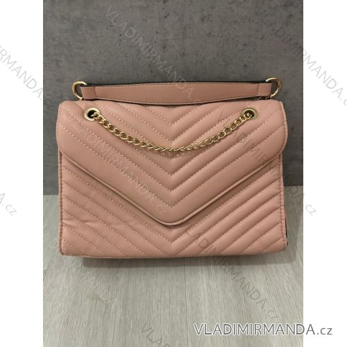 Umhängetasche Frauen (uni) ITALIAN FASHION IM2624880-41 EINHEITSGRÖSSE Rose alte Rose