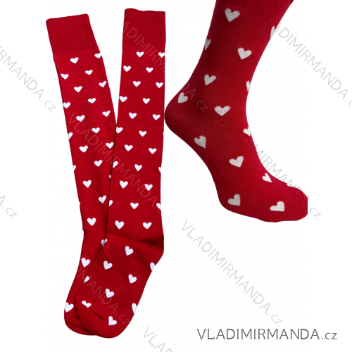 Damensocken Socken (36-40) POLISH FASHION DPP21288 37-41 rot