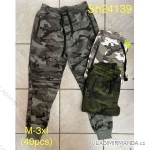 Lange Camouflage-Jogginghose für Herren in Übergröße (M-3XL) VINTE VIN24SH24139