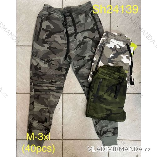 Lange Camouflage-Jogginghose für Herren in Übergröße (M-3XL) VINTE VIN24SH24139