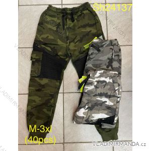 Lange Camouflage-Jogginghose für Herren in Übergröße (M-3XL) VINTE VIN24SH24137