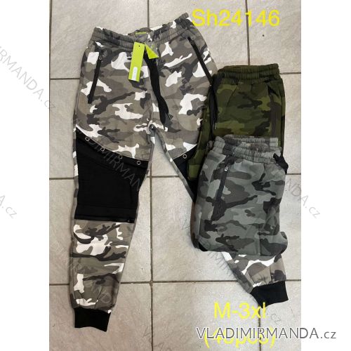 Lange Camouflage-Jogginghose für Herren in Übergröße (M-3XL) VINTE VIN24SH24146