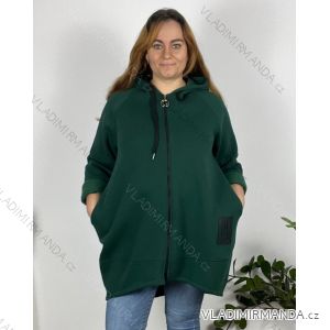 Ärmellose Jacke mit langen Ärmeln (uni sl) ITALIENISCHE Mode IMC17326