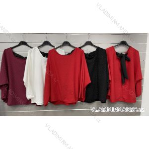 Damen Langarmshirt (S / M ONE SIZE) ITALIAN FASHION IMWG216041