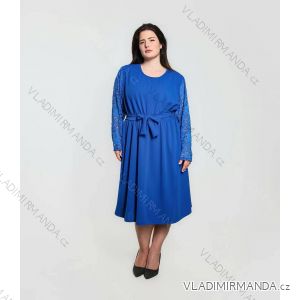 Šaty košilové oversize krátký rukáv dámské (M/L//XL ONE SIZE) ITALSKÁ MÓDA IM422525