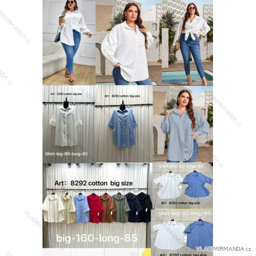 Šaty košilové oversize krátký rukáv dámské (M/L//XL ONE SIZE) ITALSKÁ MÓDA IM422525