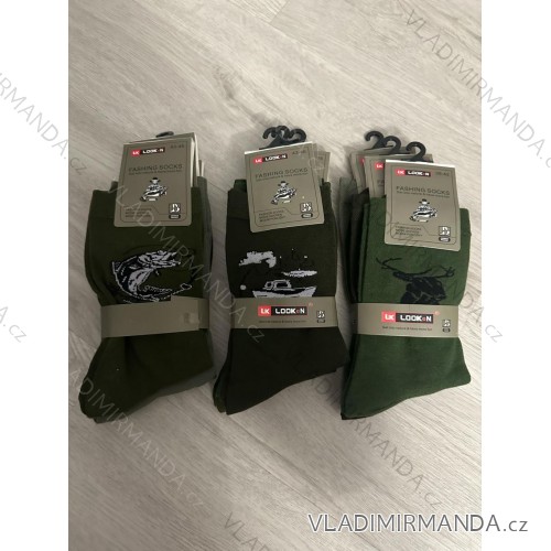 Warme Alpaka-Socken für Damen (35-38, 39-42) LOOKEN LOK24ZCM-92113 39-42 grünes Khaki