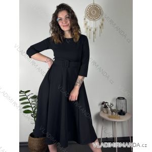 Elegantes Damen-Partykleid mit langen Ärmeln (S/M ONE SIZE) ITALIAN FASHION IM322282