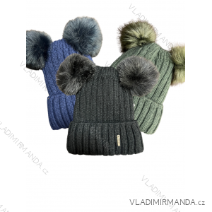 Wintermütze mit Pompon Damen (ONE SIZE) WROBI PV922WROBI