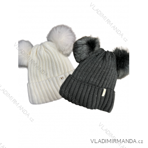 Wintermütze mit Pompon Damen (ONE SIZE) WROBI PV922WROBI