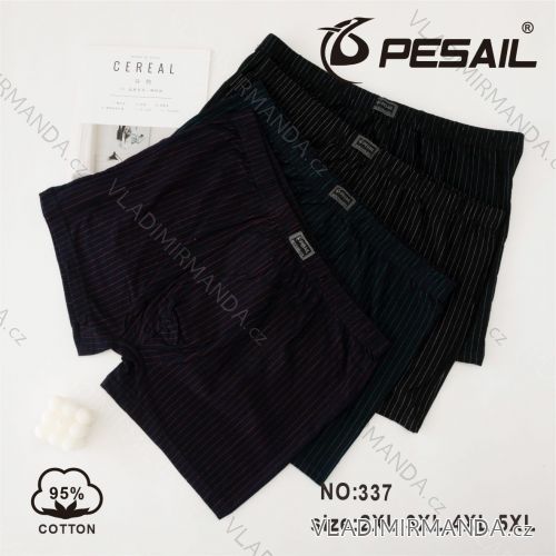 Herren-Boxershorts aus Baumwolle in Übergröße (2XL-5XL) PESAIL GRE24337