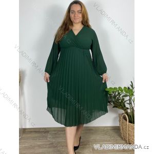 Lammmantel Langarm Damen Übergröße (3XL/4XL ONE SIZE) ITALIAN FASHION IMD22748